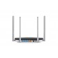 Router wireless Mercusys AC12 , Dual Band , 1200 Mbps , Negru